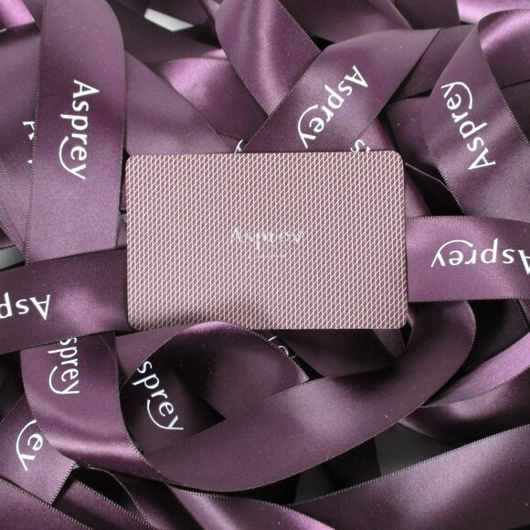 PURPLE ASPREY GIFT RIBBON - Picture 3 of 15